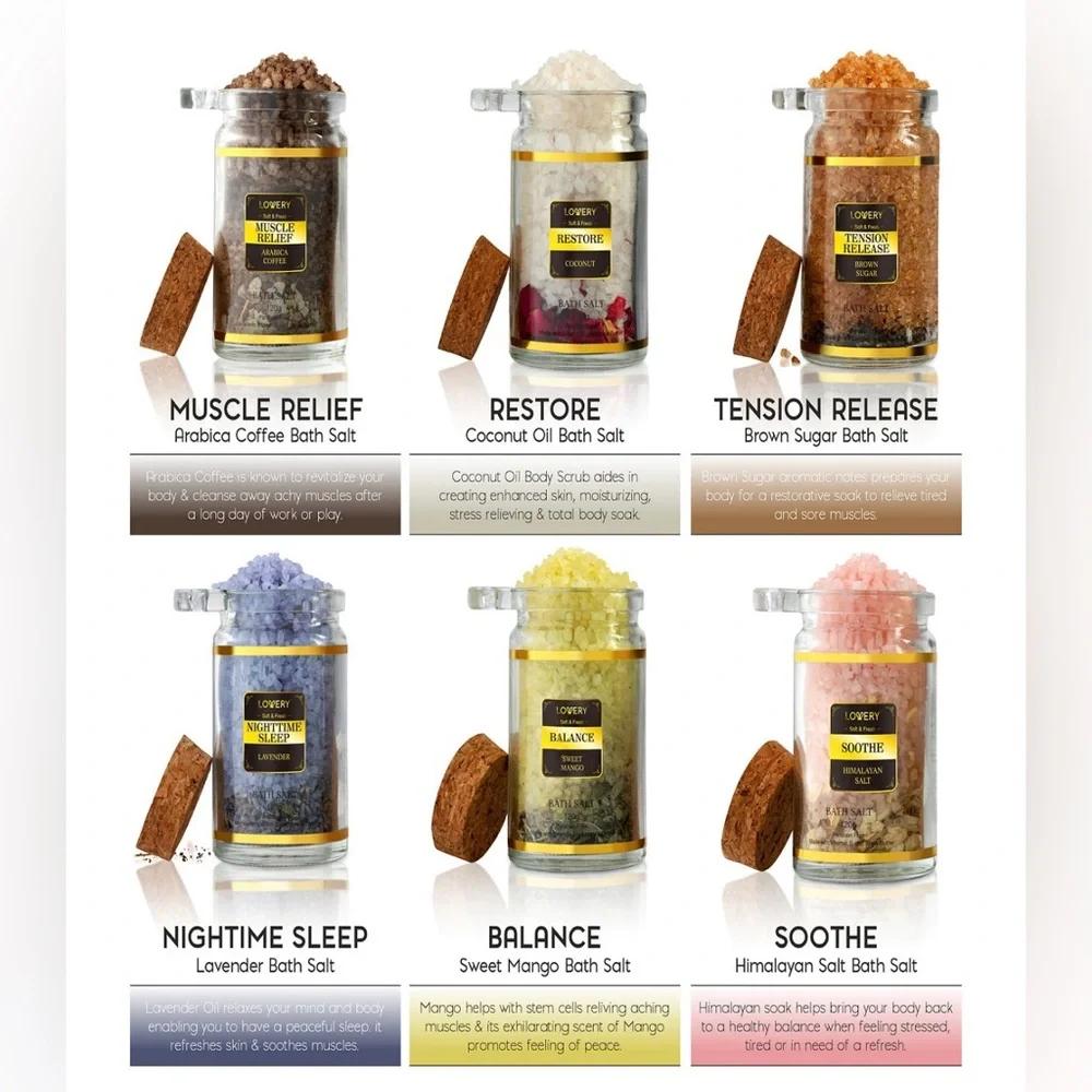 6-Pc. Bath Salts Gift Set